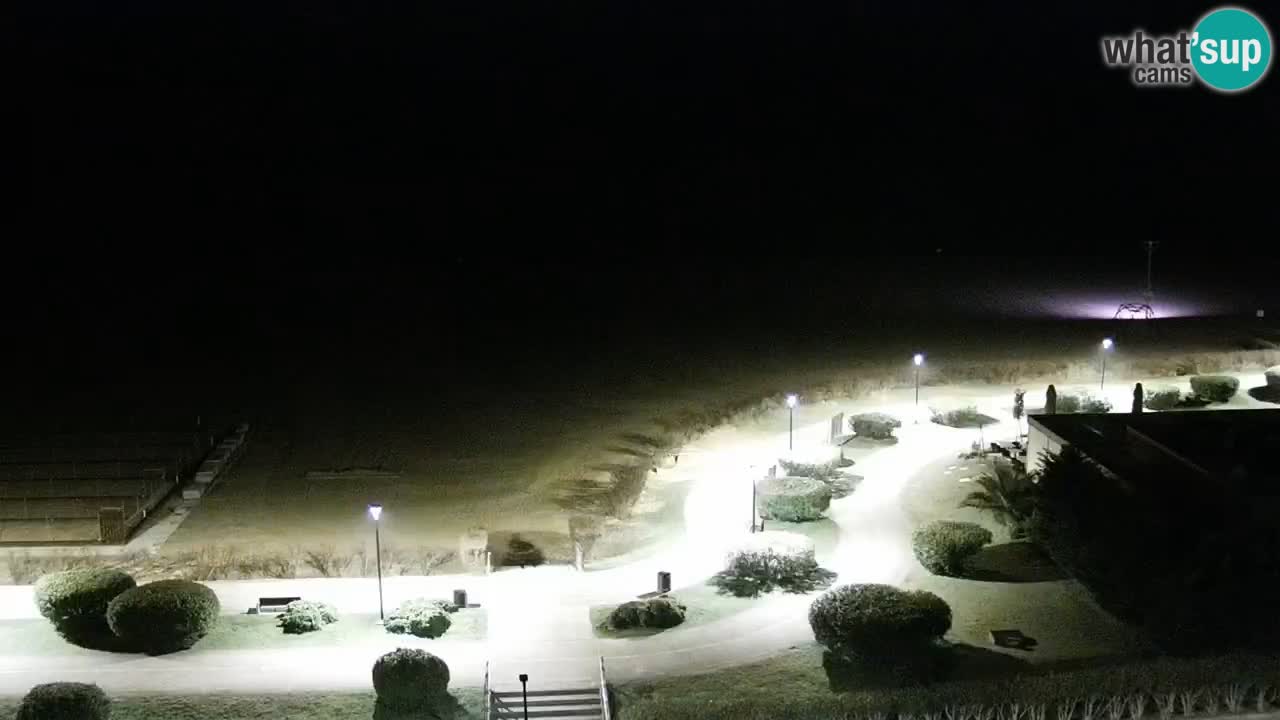 La camera en vivo de la playa de Bibione – Italia