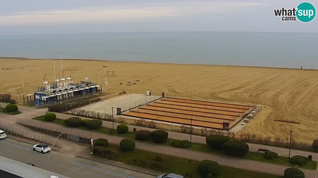 Plaža Bibione Spletna kamera – Italija