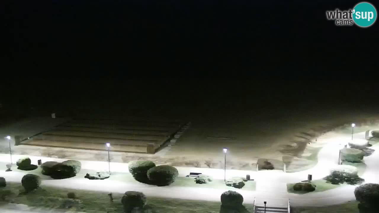 La camera en vivo de la playa de Bibione – Italia