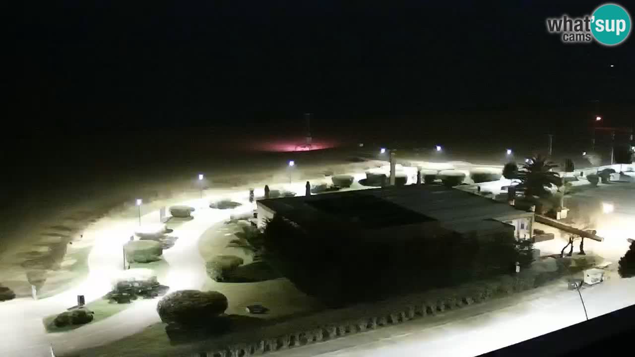 La camera en vivo de la playa de Bibione – Italia