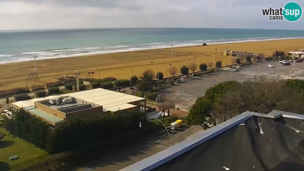 Plaža Bibione Spletna kamera – Italija