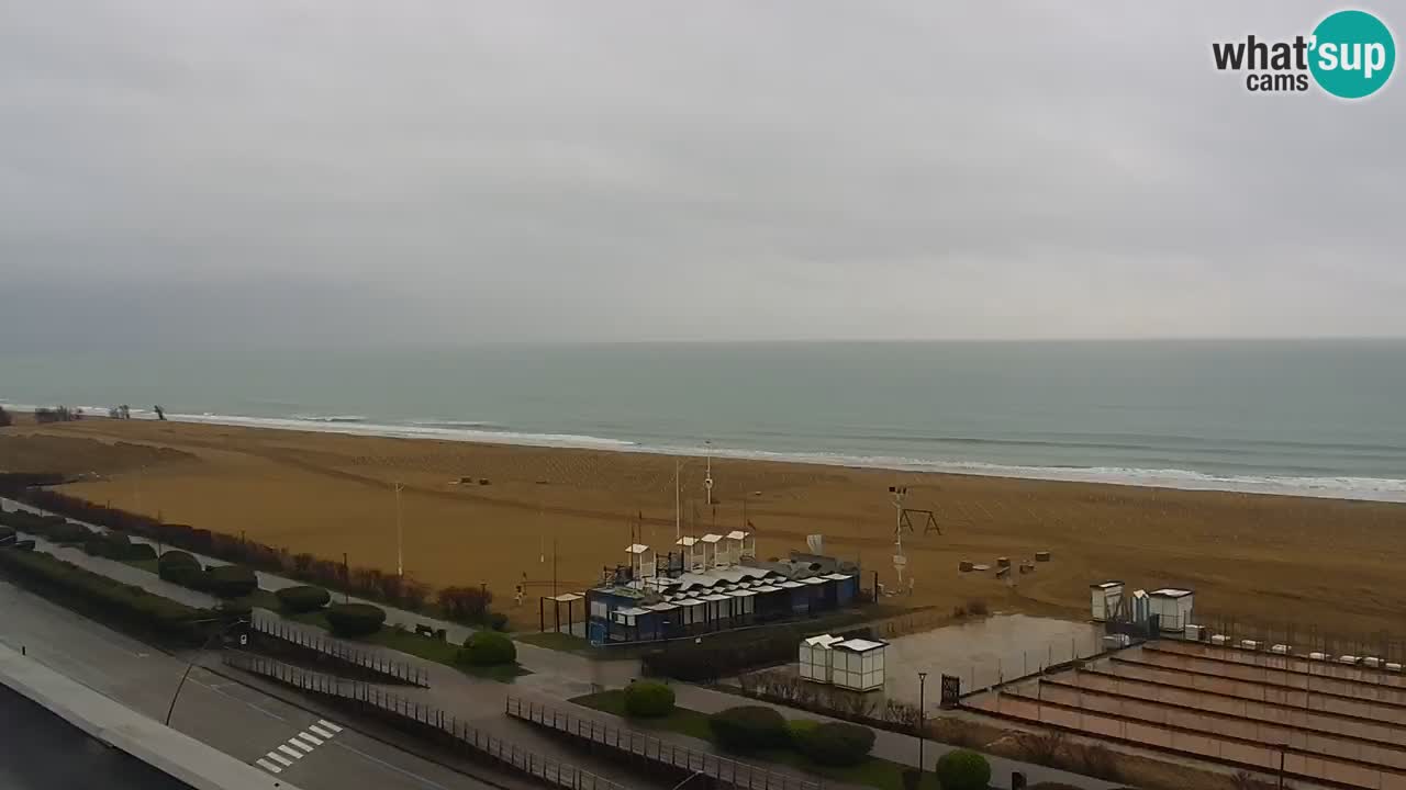 Plaža Bibione Spletna kamera – Italija