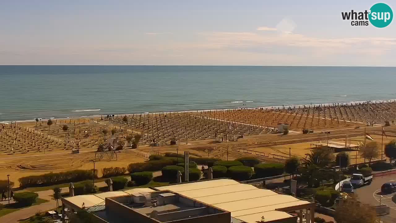 Plaža Bibione Spletna kamera – Italija