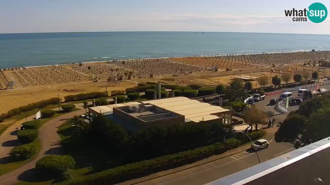 Plaža Bibione Spletna kamera – Italija