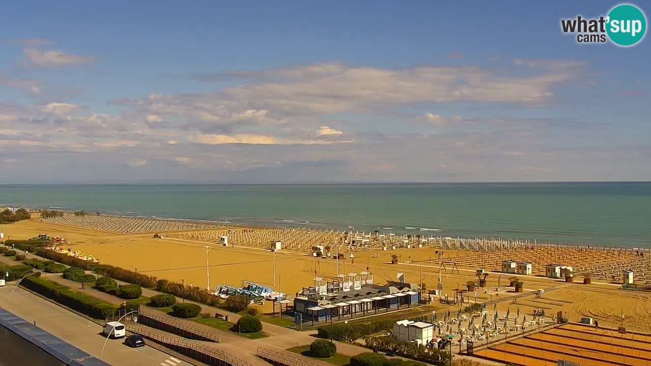 Der Strand von Bibione Webcam – Italien