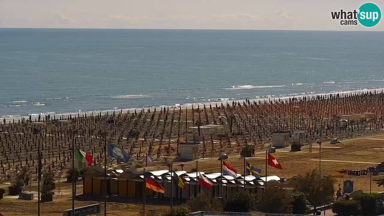 Webcam La plage de Bibione – Italie