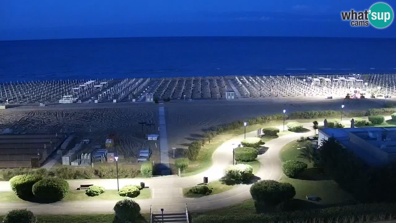 Der Strand von Bibione Webcam – Italien