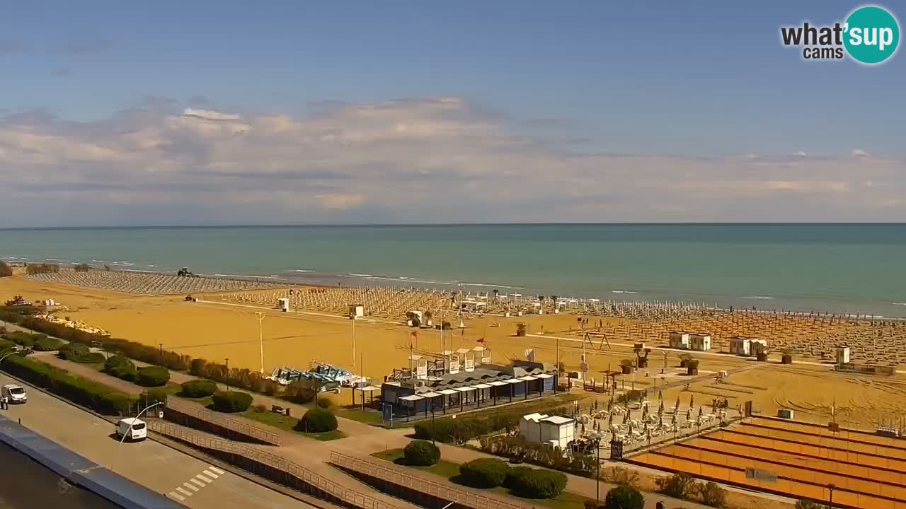 Plaža Bibione Spletna kamera – Italija