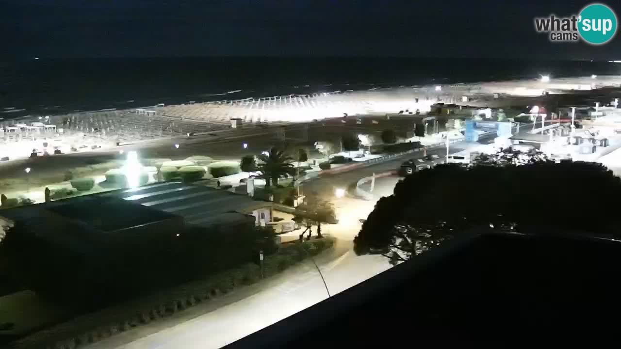 Plaža Bibione Spletna kamera – Italija