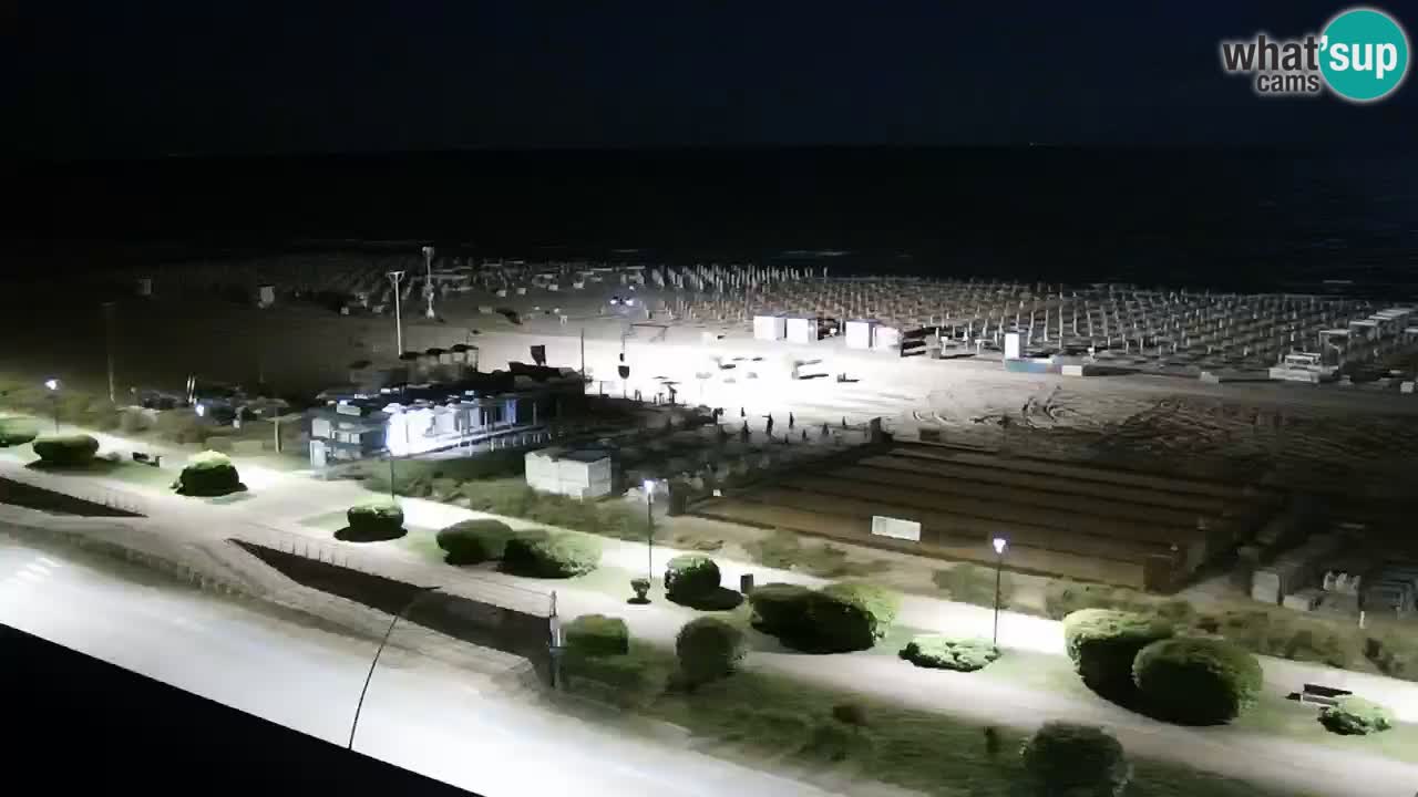Plaža Bibione Spletna kamera – Italija