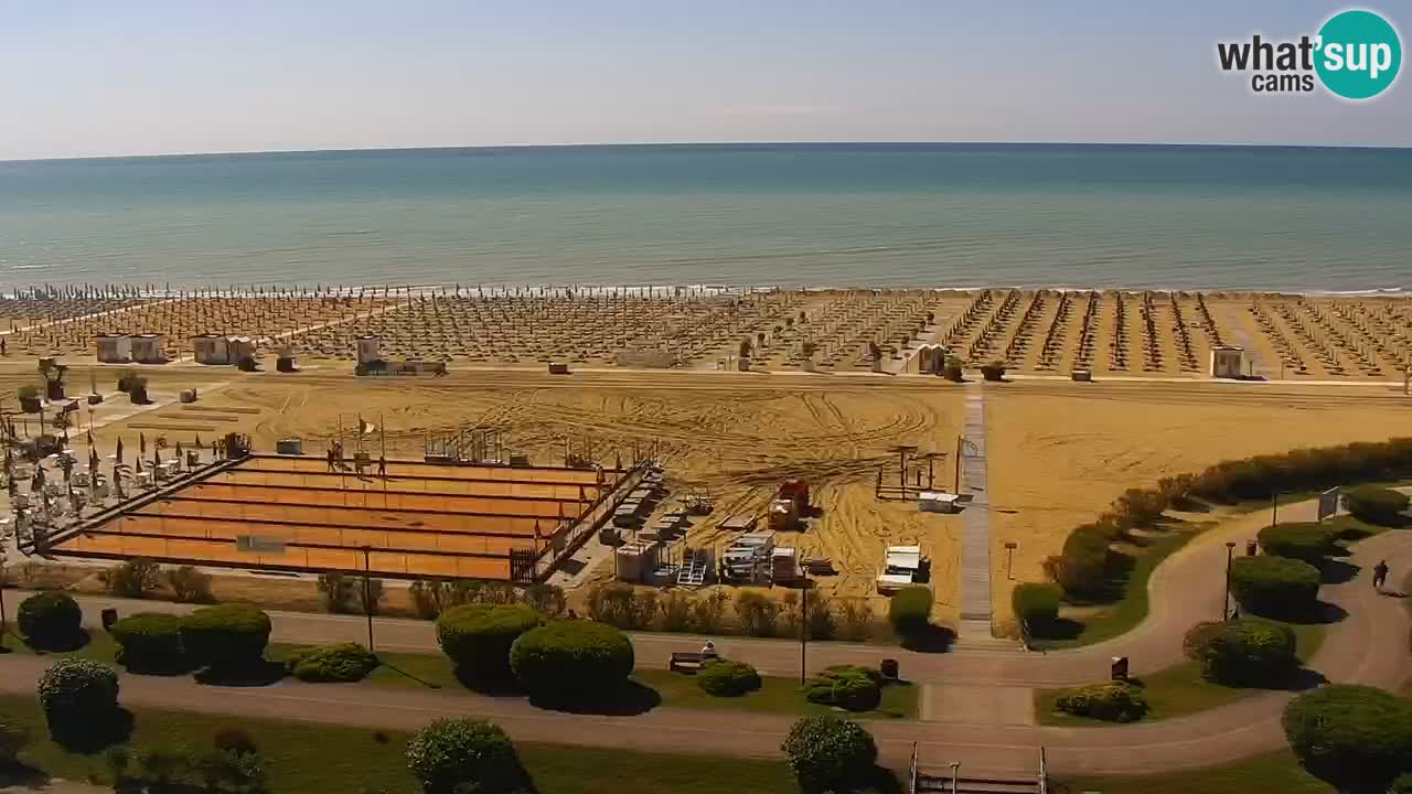 Webcam La plage de Bibione – Italie