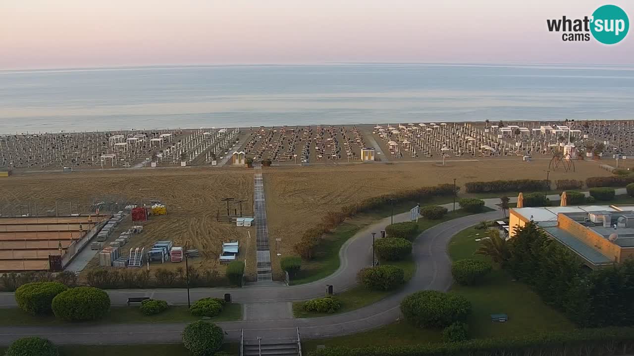 Der Strand von Bibione Webcam – Italien