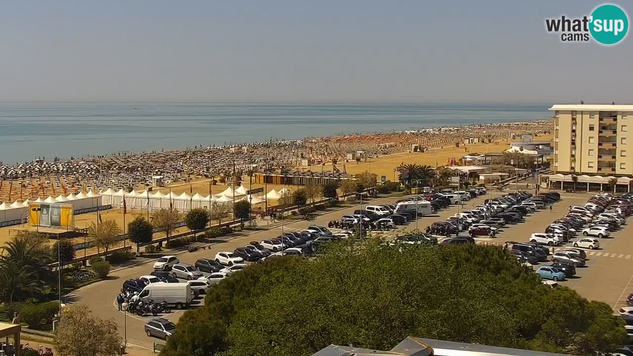 Plaža Bibione Spletna kamera – Italija