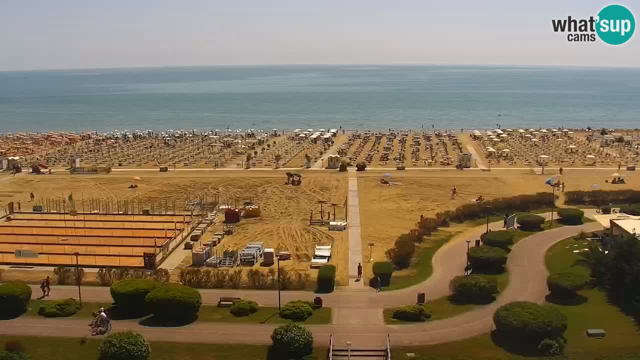 Plaža Bibione Spletna kamera – Italija