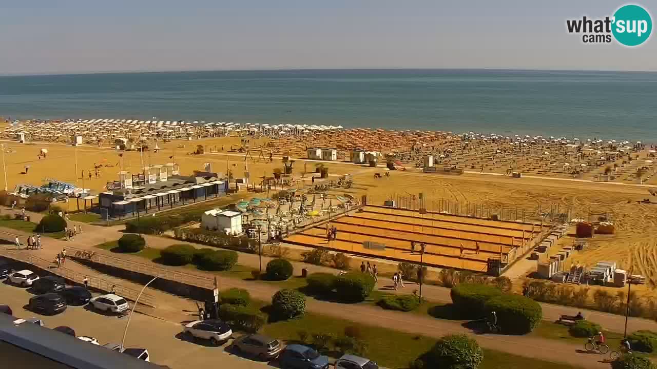 Webcam La plage de Bibione – Italie