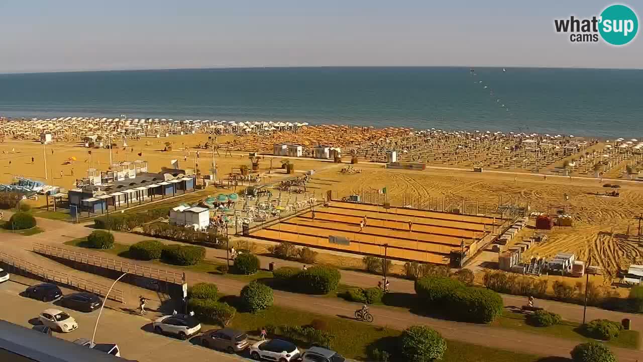 Plaža Bibione Spletna kamera – Italija