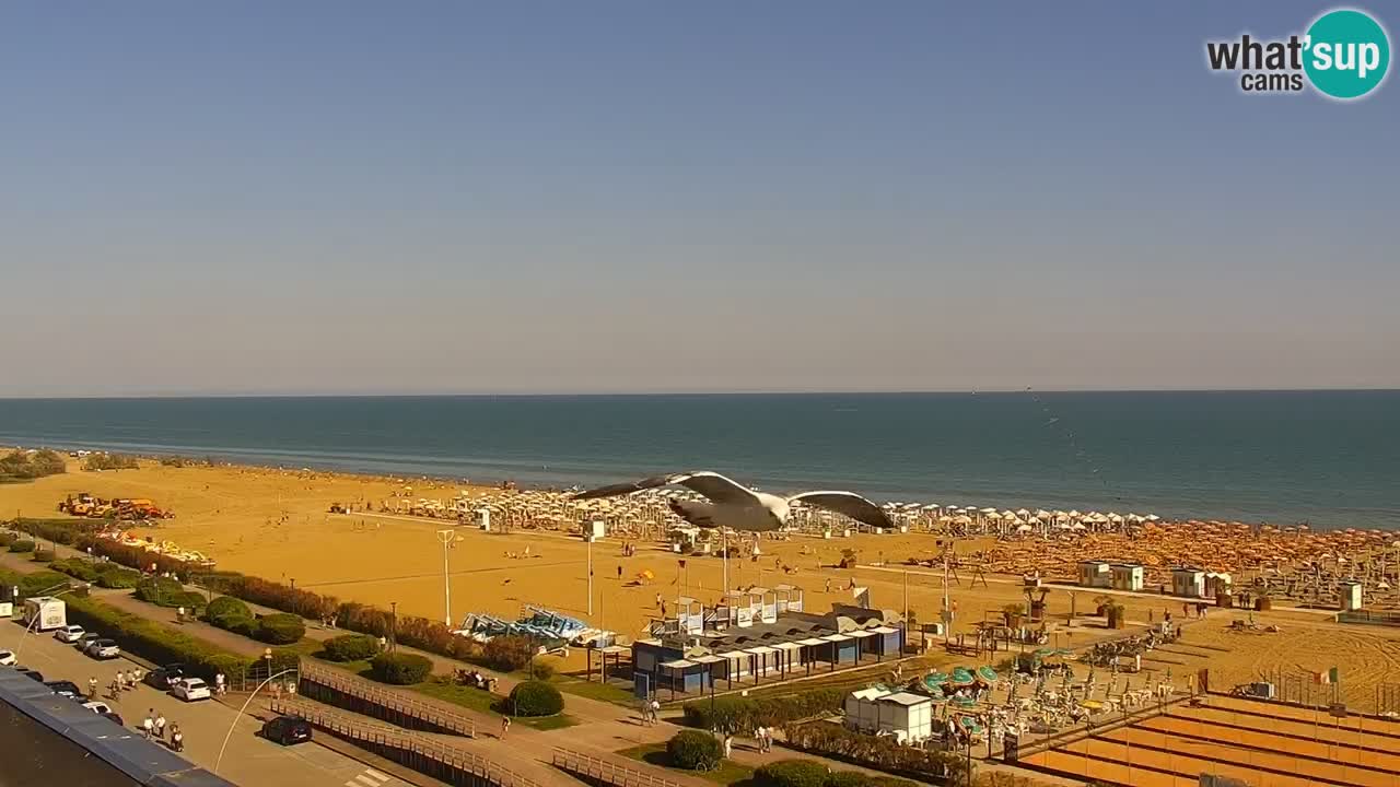 Der Strand von Bibione Webcam – Italien
