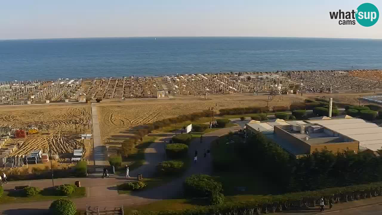 Webcam La plage de Bibione – Italie