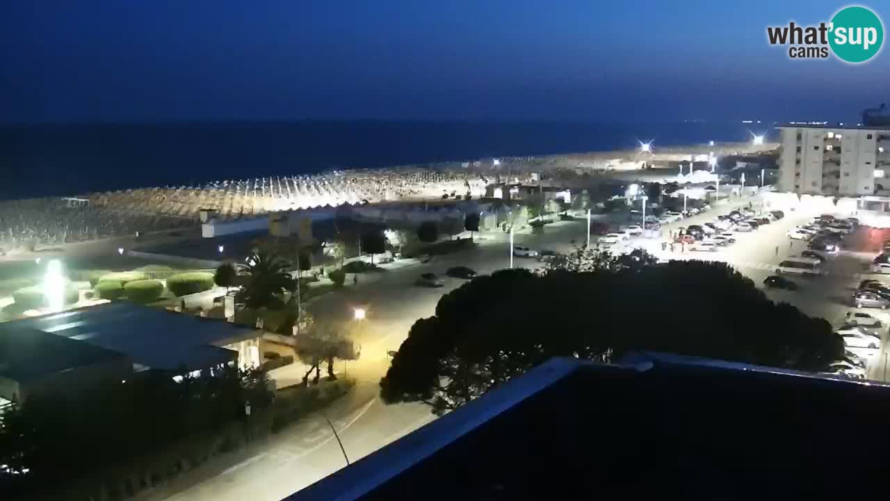 La camera en vivo de la playa de Bibione – Italia