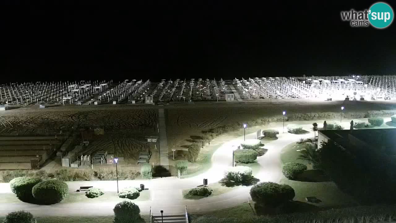 La camera en vivo de la playa de Bibione – Italia