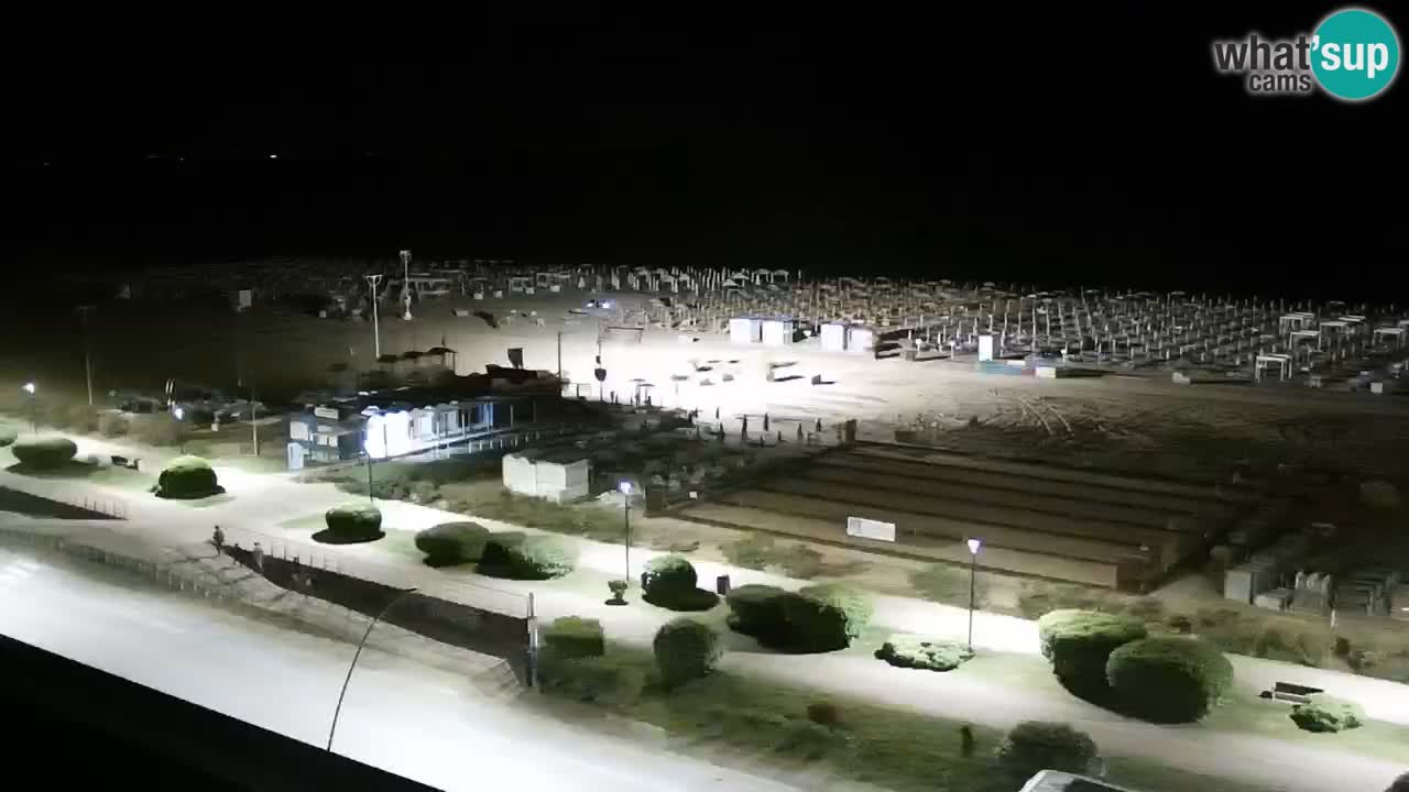 La camera en vivo de la playa de Bibione – Italia