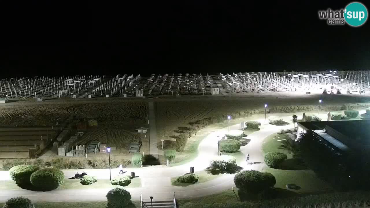 Plaža Bibione Spletna kamera – Italija