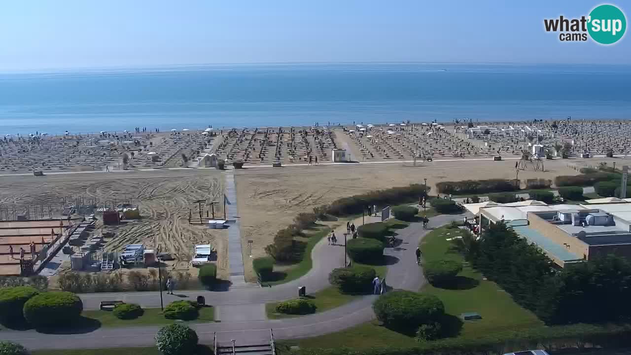 Plaža Bibione Spletna kamera – Italija