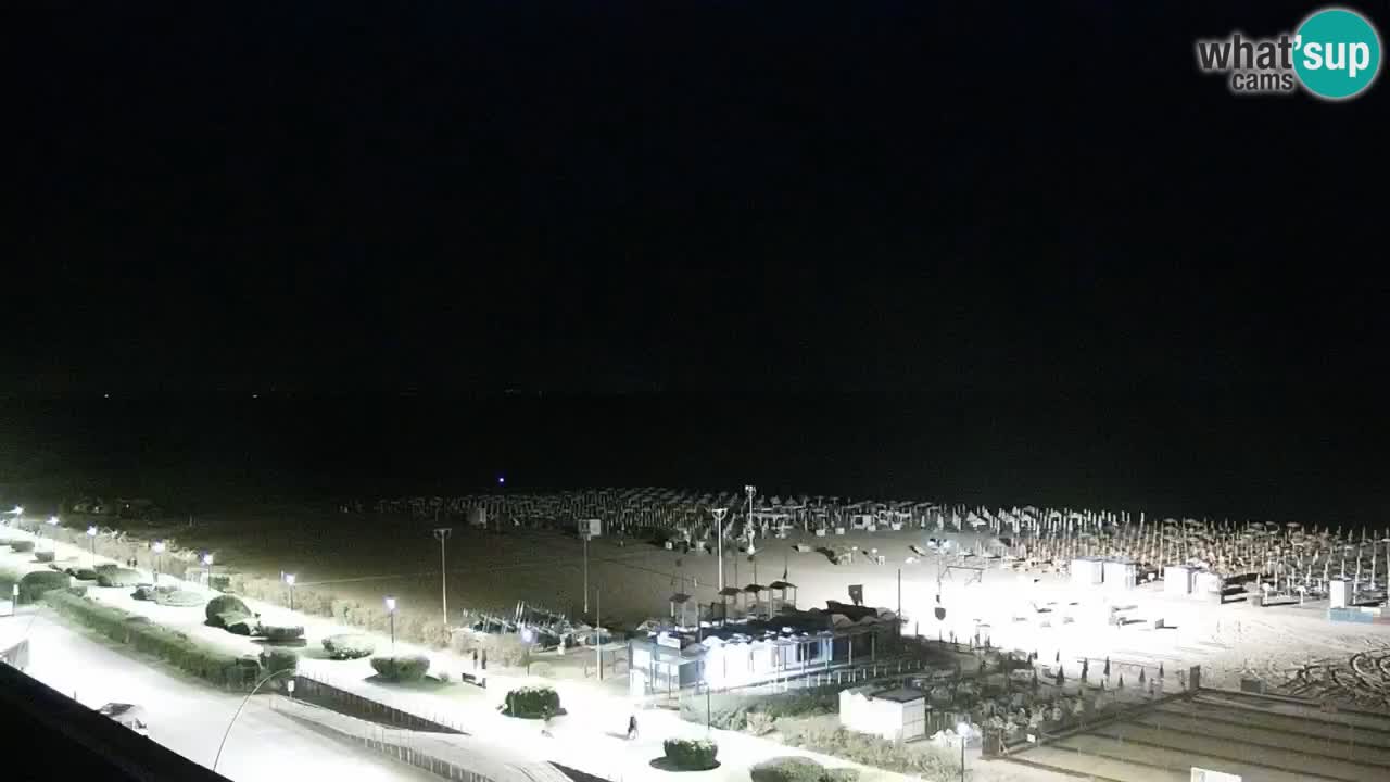 Plaža Bibione Spletna kamera – Italija
