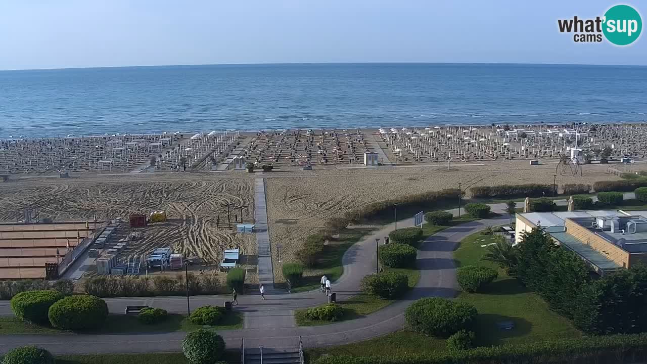 Plaža Bibione Spletna kamera – Italija