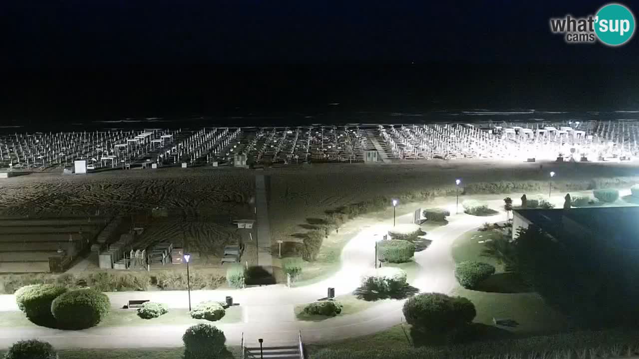La camera en vivo de la playa de Bibione – Italia