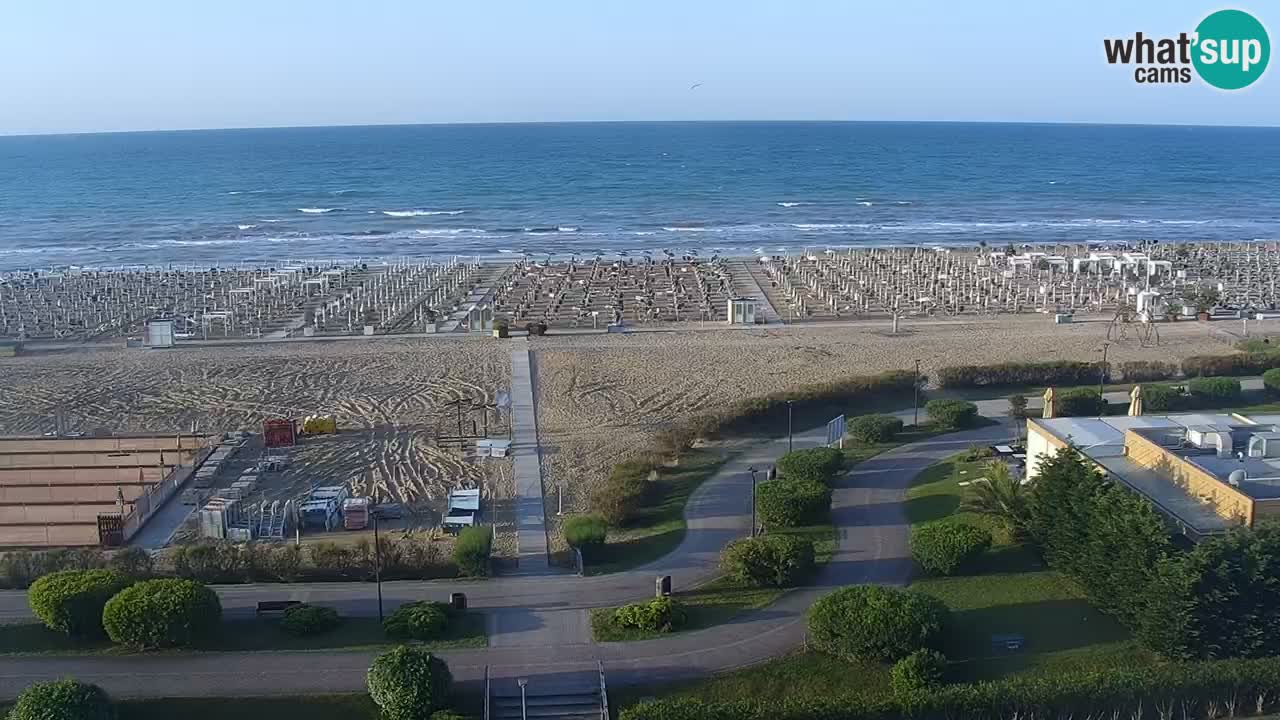 Plaža Bibione Spletna kamera – Italija