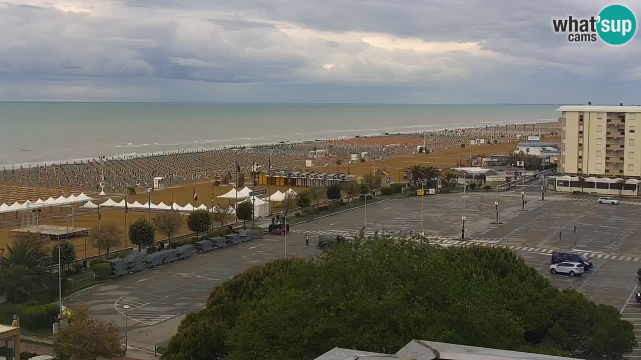 La camera en vivo de la playa de Bibione – Italia