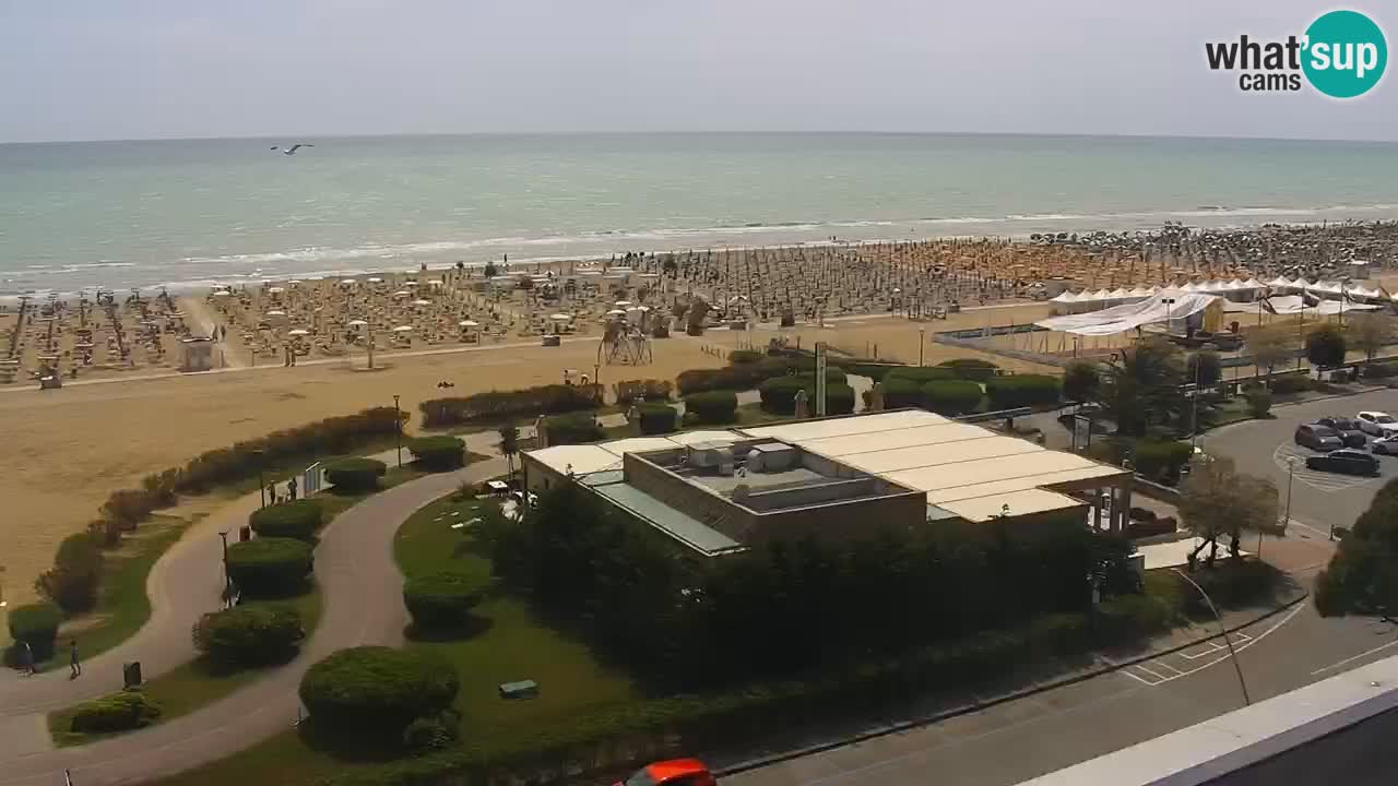 Der Strand von Bibione Webcam – Italien