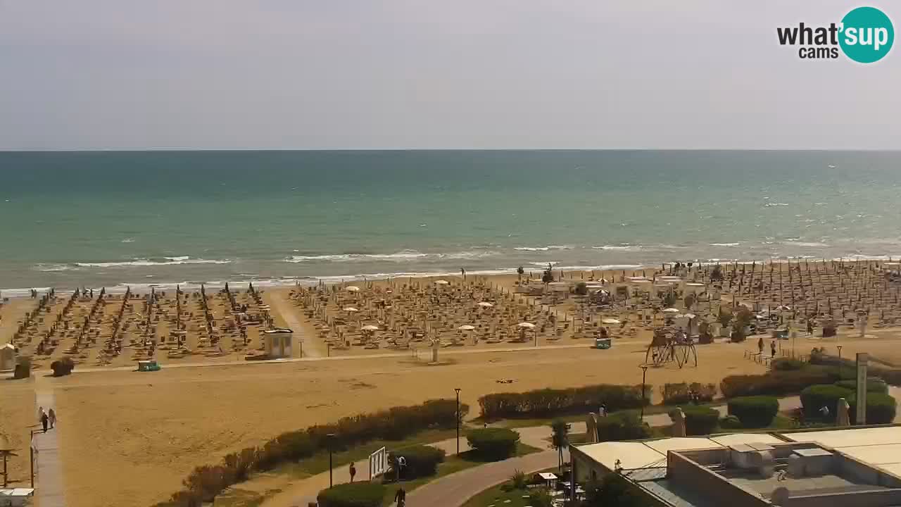 Der Strand von Bibione Webcam – Italien