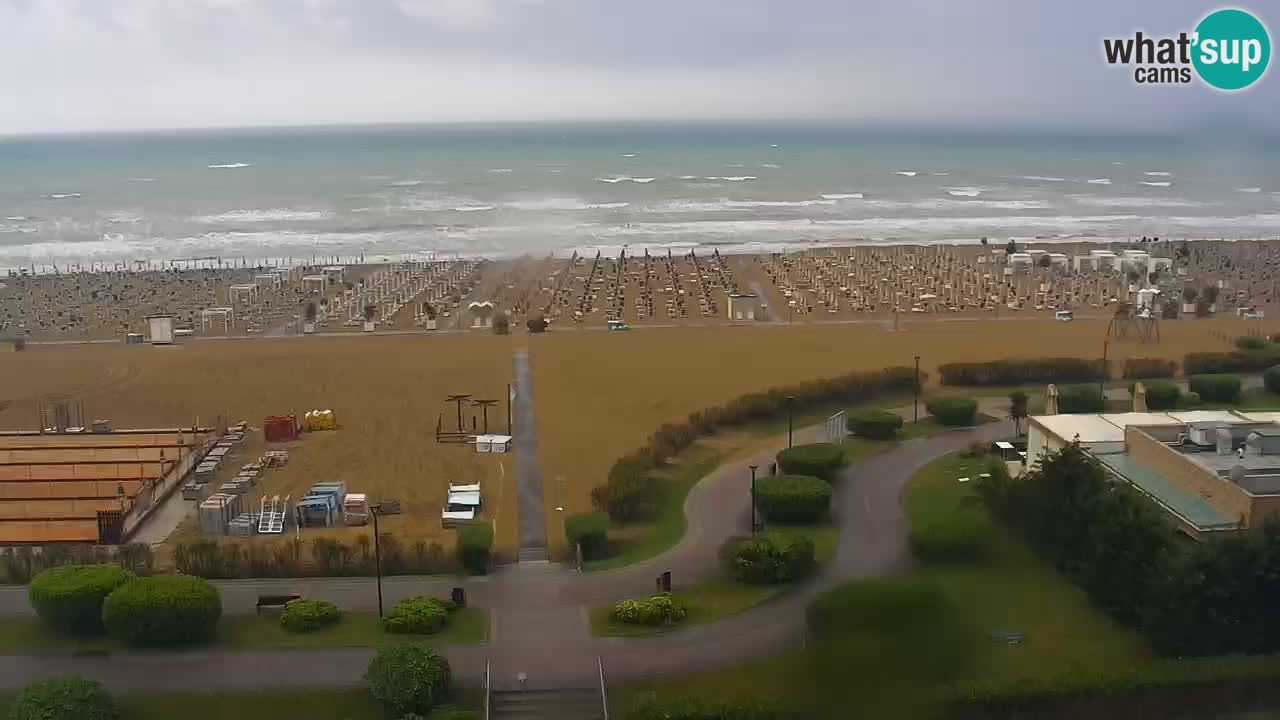 Webcam La plage de Bibione – Italie