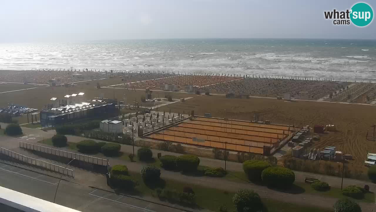 La camera en vivo de la playa de Bibione – Italia