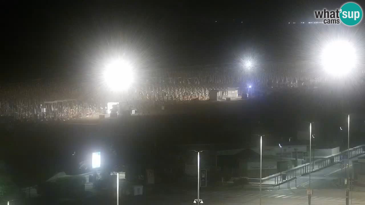 Webcam La plage de Bibione – Italie