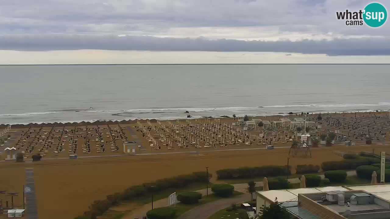 La camera en vivo de la playa de Bibione – Italia
