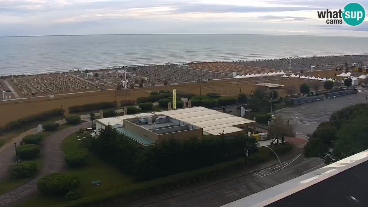 La camera en vivo de la playa de Bibione – Italia