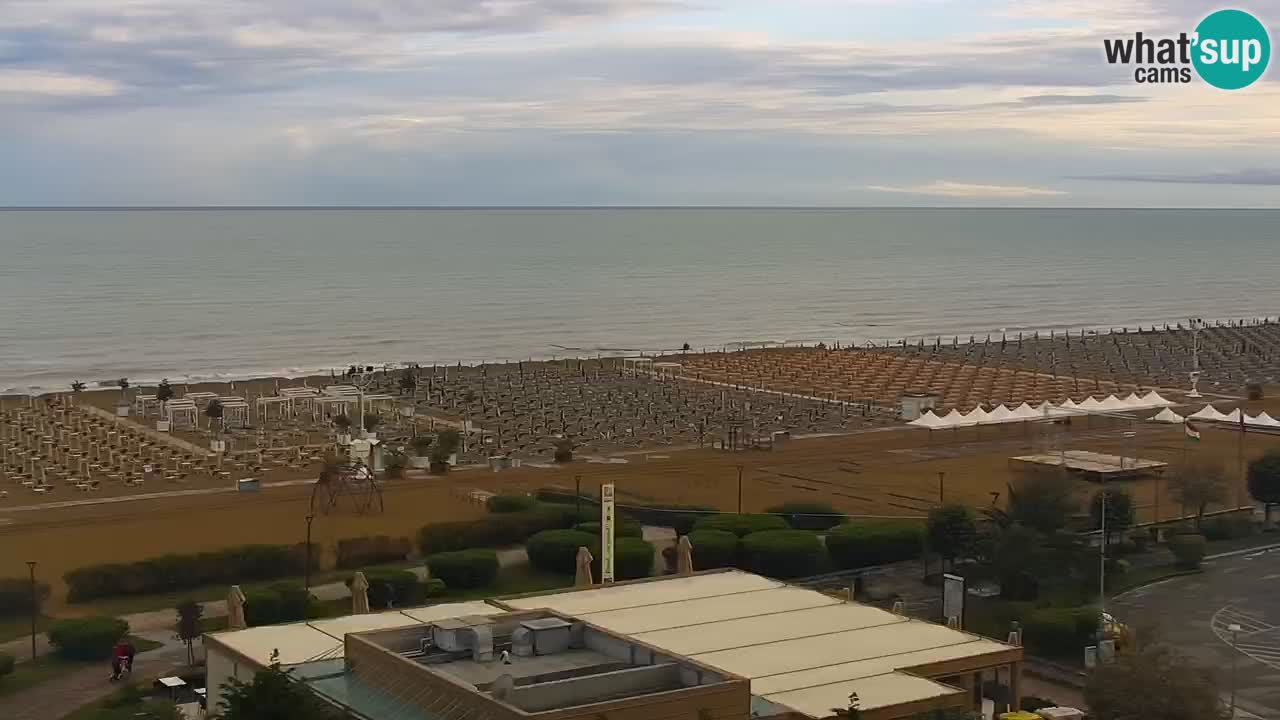 Der Strand von Bibione Webcam – Italien