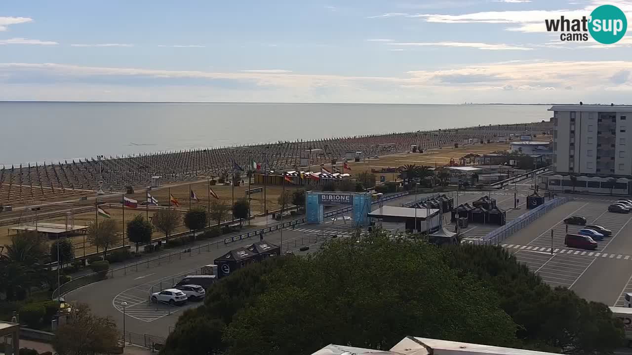 Plaža Bibione Spletna kamera – Italija