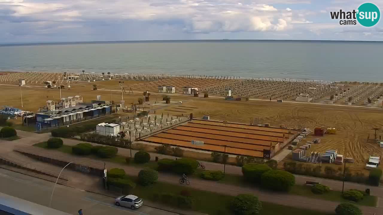 Plaža Bibione Spletna kamera – Italija