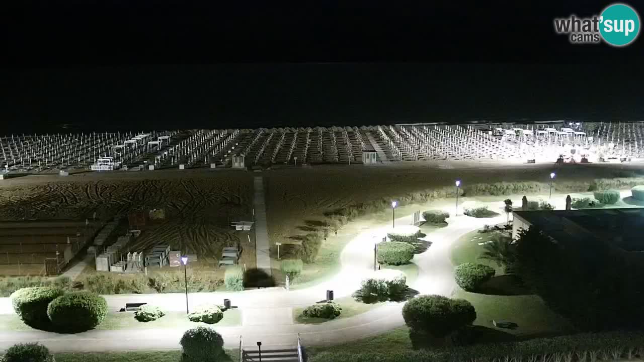 Plaža Bibione Spletna kamera – Italija
