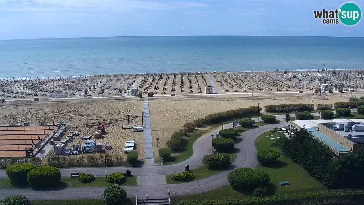 Webcam La plage de Bibione – Italie