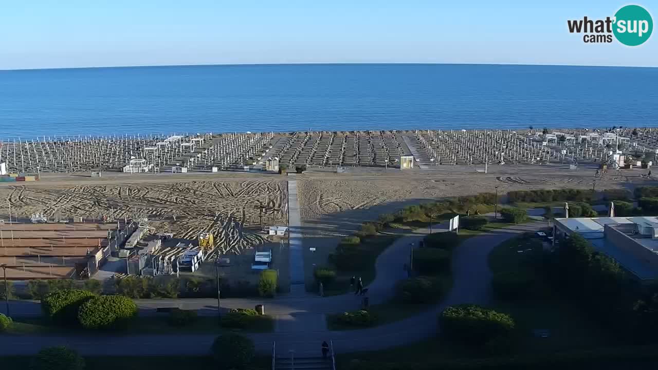 Der Strand von Bibione Webcam – Italien