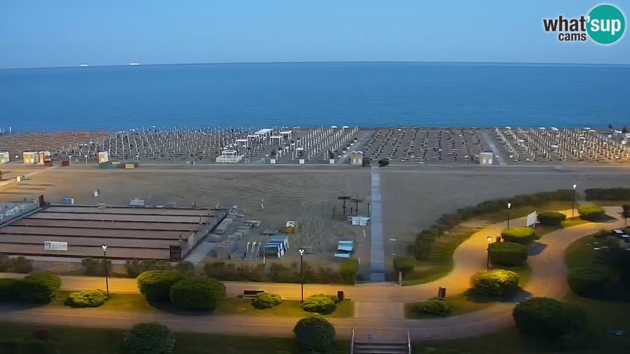 Webcam La plage de Bibione – Italie