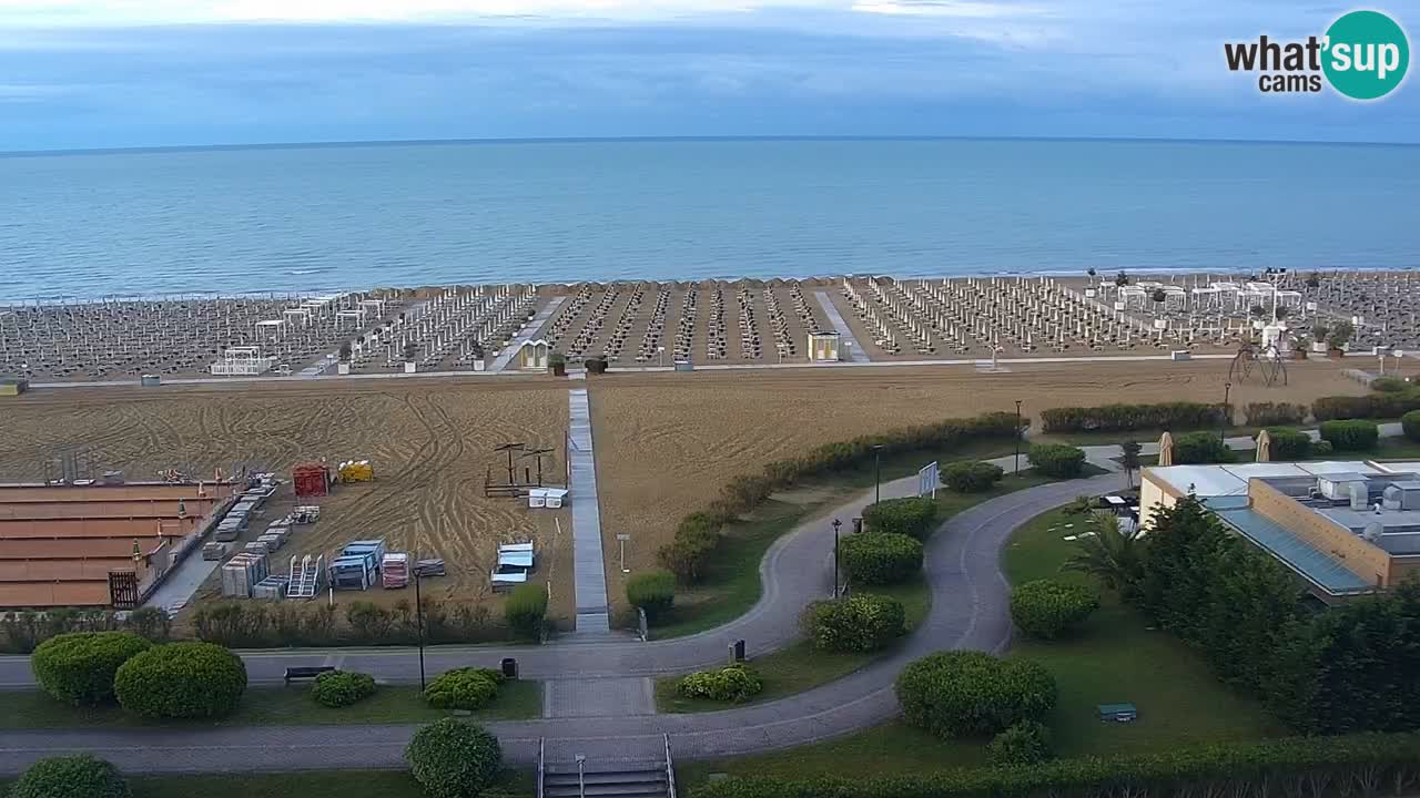 Plaža Bibione Spletna kamera – Italija