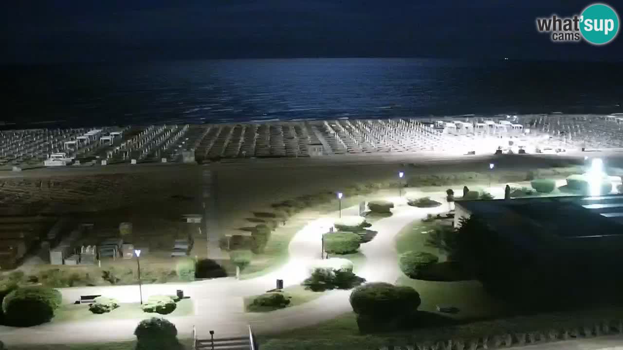 La camera en vivo de la playa de Bibione – Italia