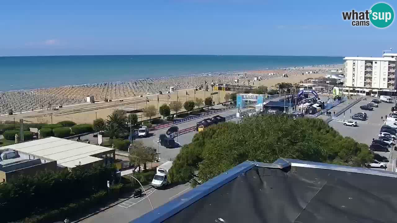 La camera en vivo de la playa de Bibione – Italia