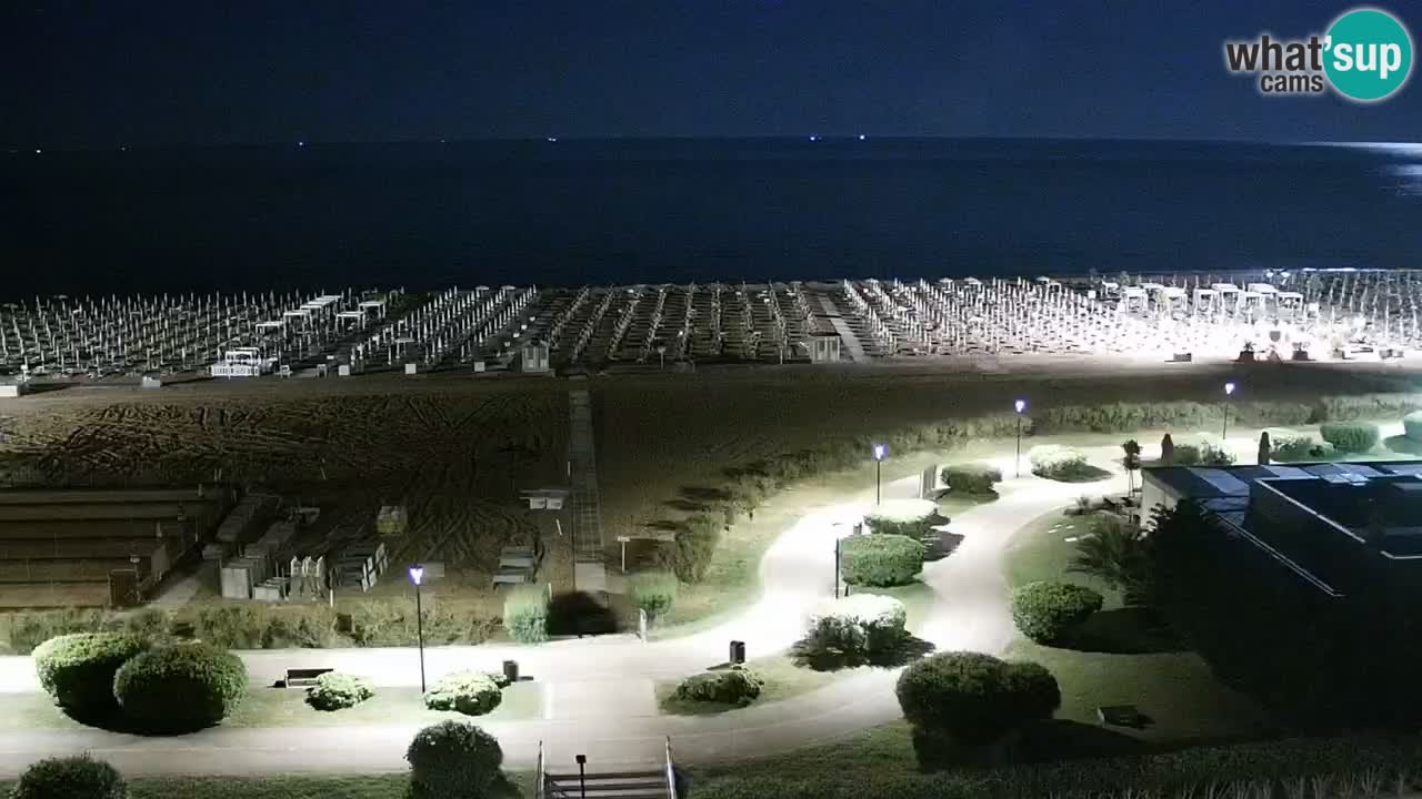 Plaža Bibione Spletna kamera – Italija